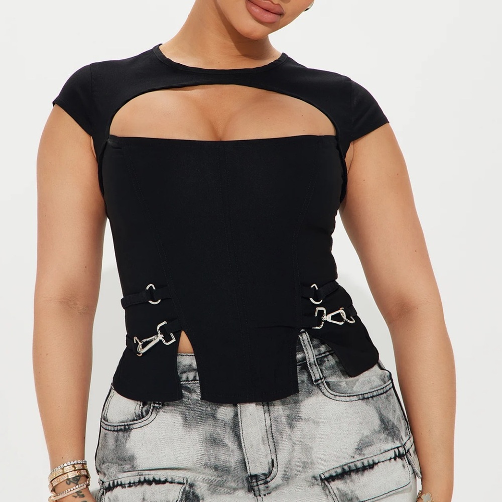 Black Corset top